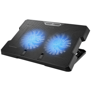 1-5333 Volkano Crisp Series Upright 45-Degree Cooling Pad - Dual Fan