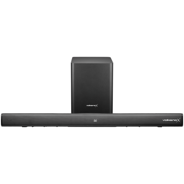 1-5385 VolkanoX Supersonic 2 Series 2.1 200w Soundbar System with Wireless Subwoofer - Black