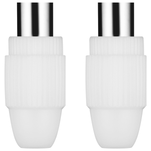 Volkano 1x Male 1x Female Coax Plugs