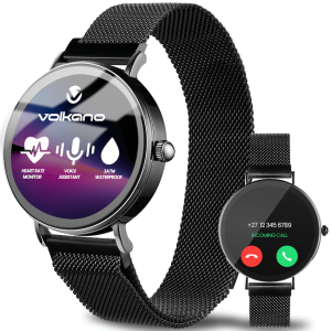 1-5457 Volkano Valencia Series Ladies Smart Watch - Black
