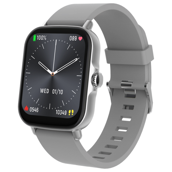 Volkano Active Tech Serene series Watch with heart rate monitor - Silver