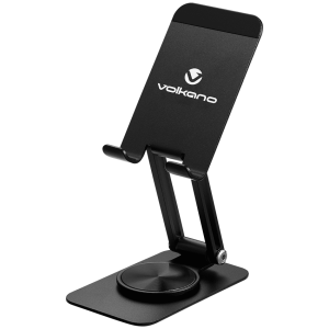 1-5495 Volkano Ascend Series 360deg Rotating Phone Stand - Black