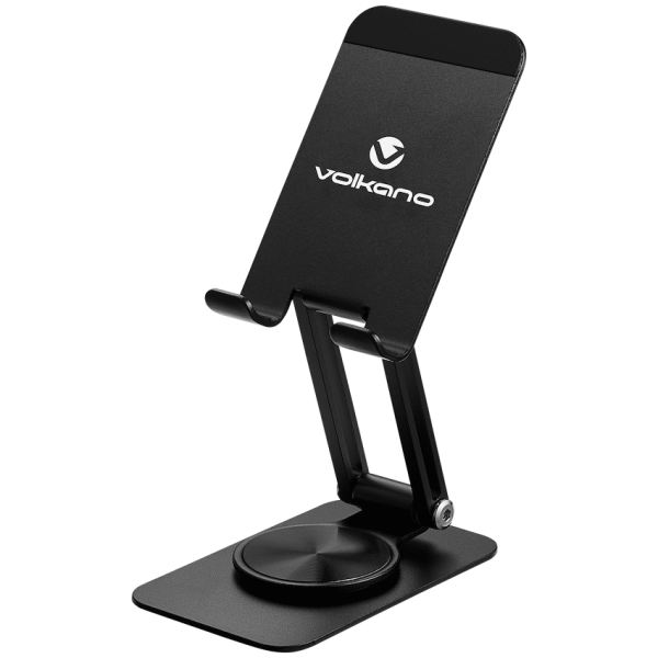 1-5495 Volkano Ascend Series 360deg Rotating Phone Stand - Black