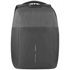 1-5518 Volkano Smart Deux Laptop Backpack - Black/Charcoal