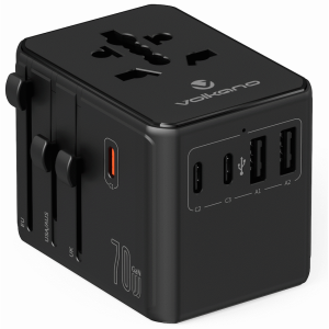 1-5537 Volkano Jetsetter series 70W PD Travel Adaptor