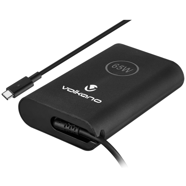 Volkano Brio Slimline series Type-C 65W Laptop Charger