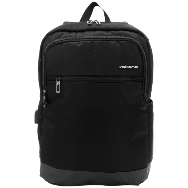 Volkano Roma 15.6" Smart Laptop Backpack - Black