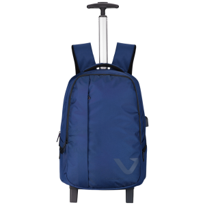 1-5590 Volkano Midtown Trolley Backpack - Navy