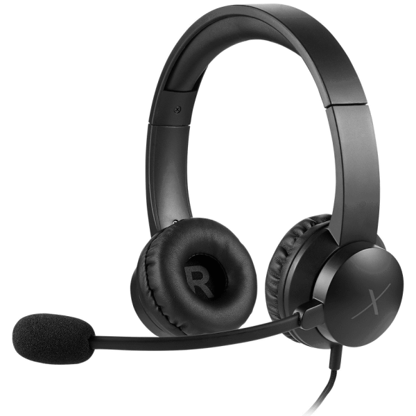 1-5668 VolkanoX Chat Mk2 Series Wired USB Headset - Graphite