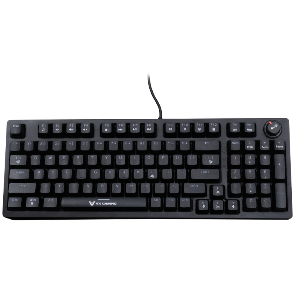 1-5709 VX Gaming Warborn RGB TKL Mechanical Keyboard