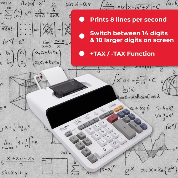 Sharp EL-T3314 Printing Calculator