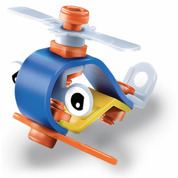 Edu-matic Flexi Build Mini Kit - Helicopter - 14 pcs