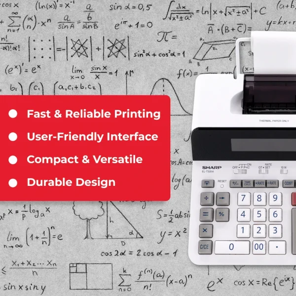 Sharp EL-T3314 Printing Calculator