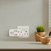 13-26 Ellies 3 Way Surge Adaptor with Type C + USB - WT