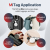 13-54 MiTag Apple-Compatible Tag with Leather Keychain Accessory - 1 Pack