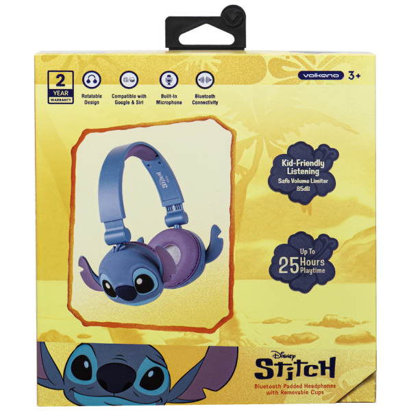 15-17 Stitch Bluetooth Padded Headphone with Removable Cups