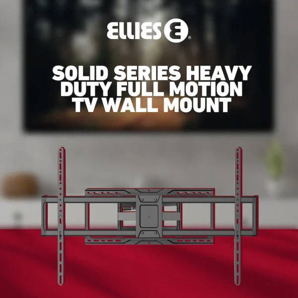 Ellies Solid Series Heavy Duty Full Motion TV Wall Mount 50" -105"