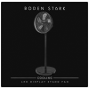 Boden Stark LED Display Stand Fan - Black