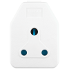 2-1013 Ellies Double Janus Coupler - White