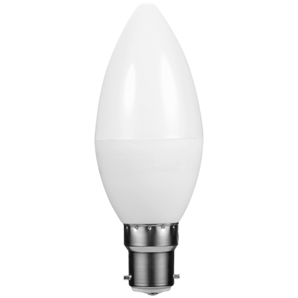 2-1044 Ellies 5w C37 Residential Candle Stick Bulb B22 CW