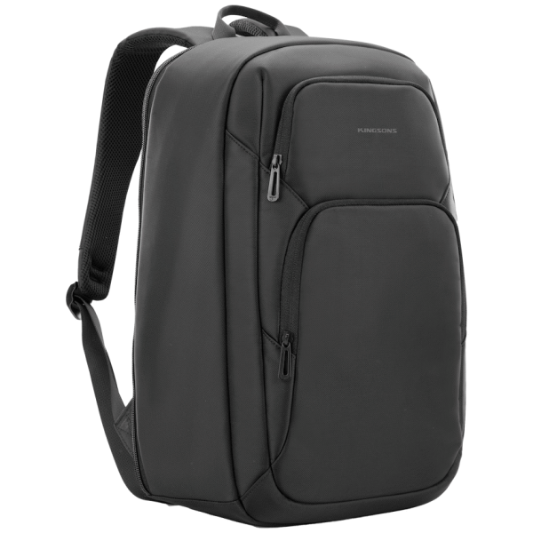 2-1147 Kingsons Fusion Series 15.6" Laptop Backpack Black