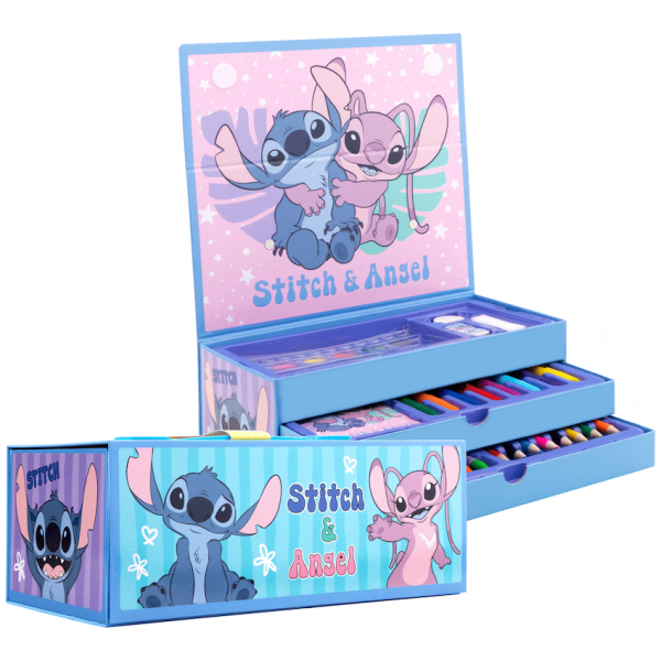 2-1204 Stationery Chest Briefcase - Stitch