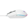 Logitech(R) G102 Lightsync Gaming Mouse - White