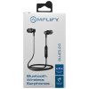 2-1414 Amplify Blues 2.0 Bluetooth Earphones - Solid Black