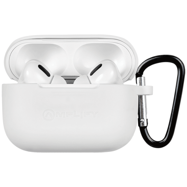 Amplify Note X Series TWS Earphones - White Case + White Cover