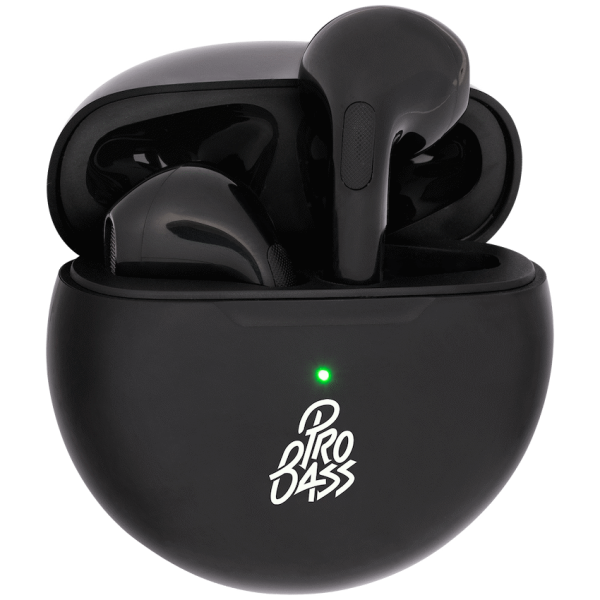 2-188 Pro Bass Future Series True Wireless Earphones with Charging Case - Black