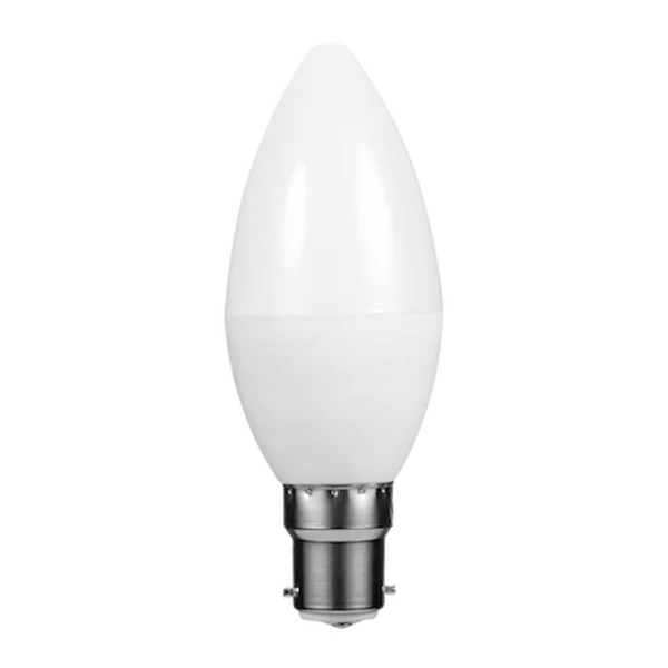 2-288 Ellies 5w C37 Residential Candle Stick Bulb B22 WW
