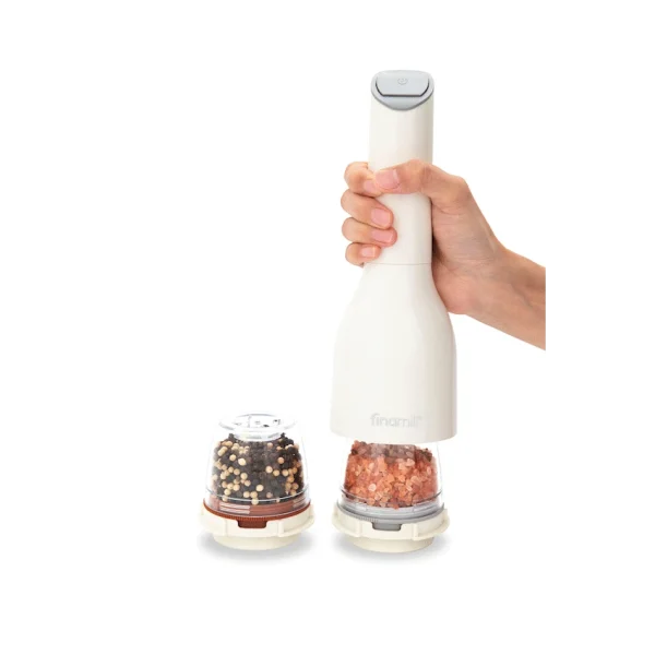 Finamill Battery-Operated Grinder - Soft Cream