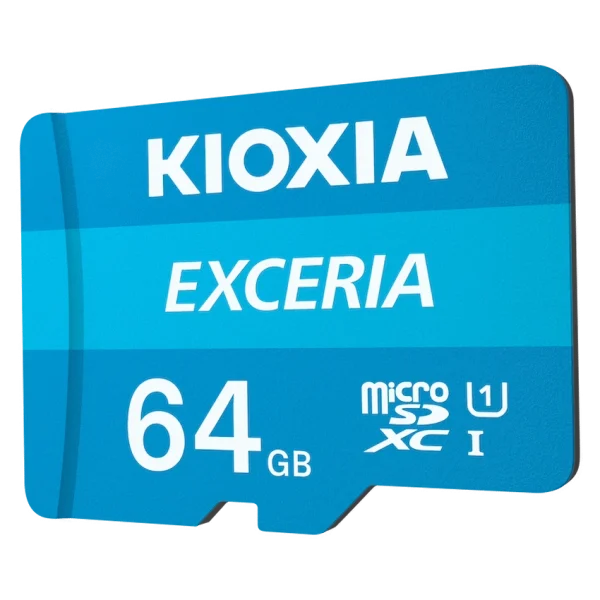 Kioxia 64gb Micro SDHC - UHS-1 Read 100MB/s CL10