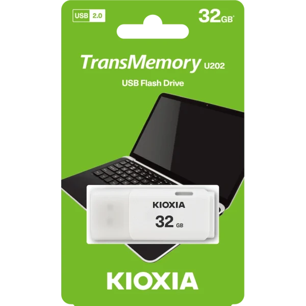 2-390 Kioxia 32GB USB 2.0-White