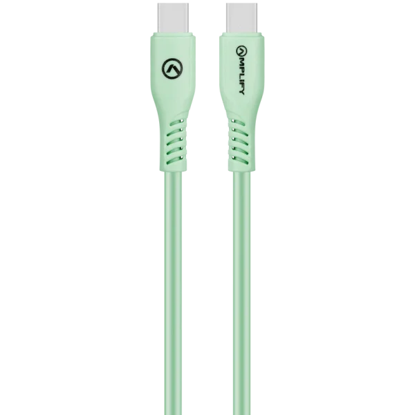 Amplify CoreCharge 1.2m USB-C to USB-C Cable - Teal