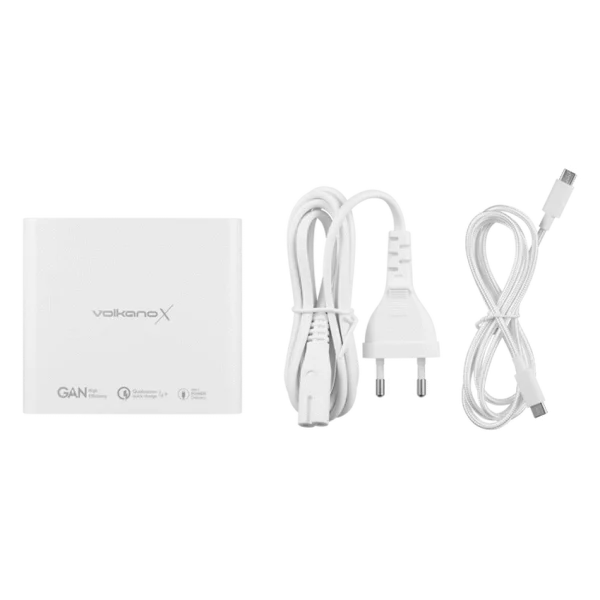 VolkanoX Boost Series 120 Watt Multiport GaN Laptop Charger
