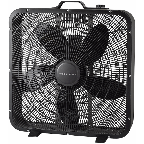 Boden Stark 50cm Box Fan - Black