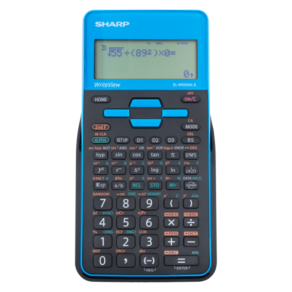 Sharp EL-W535SAII Blue Scientific Calculator