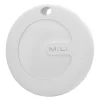 21-4 MiTag Apple-Compatible Tag with Leather Keychain Accessory - 1 Pack