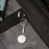 24-4 MiTag Apple-Compatible Tag with Leather Keychain Accessory - 1 Pack