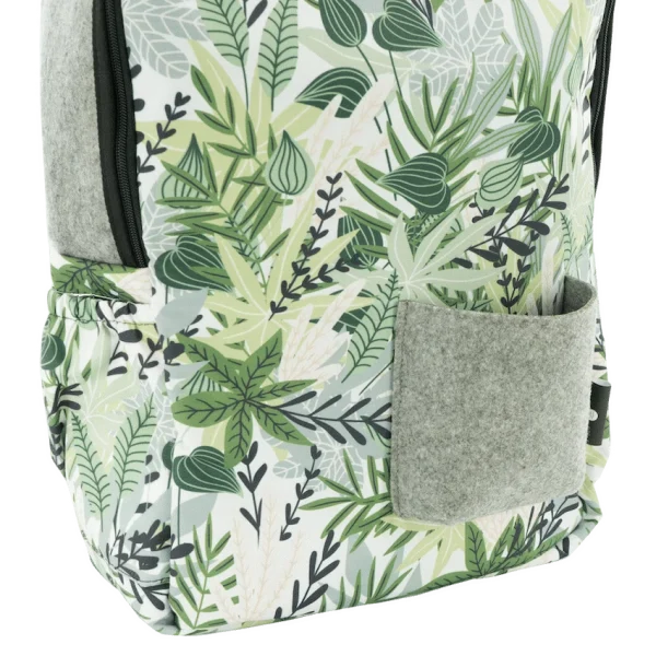 3-100 Totes Babe Jungle Diaper Backpack - Green