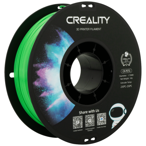 3-1016 Creality PETG Filament - Green 1kg