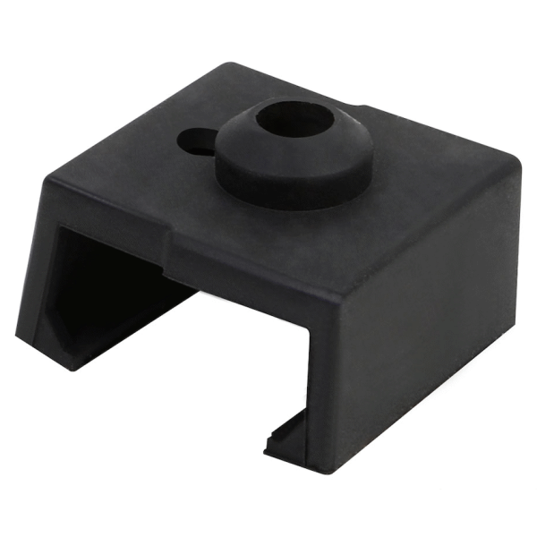 Creality Heating Block Silicone Cover (23x23x17) - Flame-Retardant Silicone - Black