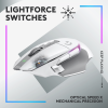 3-1075 Logitech(R) G502 X Plus Wireless Gaming Mouse - White