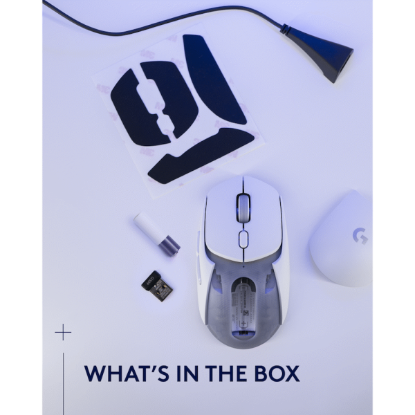 3-1090 Logitech(R) G309 Lightspeed Wireless Mouse - White