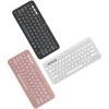 3-1095 Logitech(R) Pebble Keys 2 K380s - Tonal White
