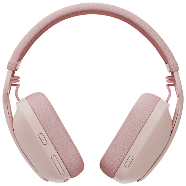 Logitech(R) Zone Vibe 100 Wireless Headphones - Rose