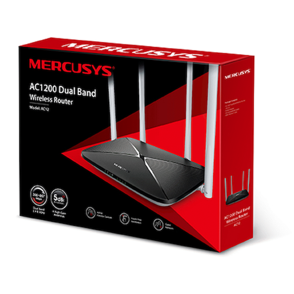 TP-Link Mercusys AC12 AC1200 Wireless Dual-Band Router