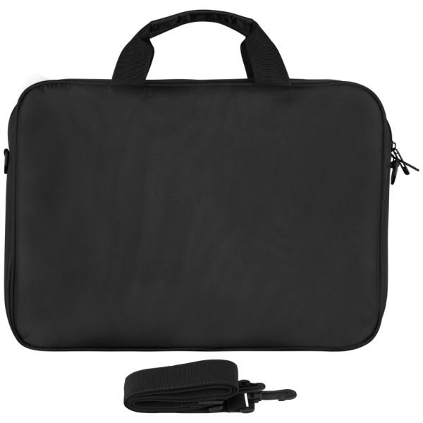 Amplify Panama 15.6" Laptop Shoulder Bag - Black