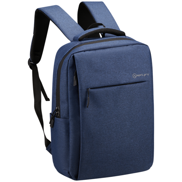 3-1129 Amplify Cuba 15.6" Laptop Backpack Navy